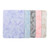 iPad 10th Gen 10.9 2022 Three-fold Marble Texture Protective Tablet Case with Pen Slot - Pink