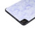 iPad 10th Gen 10.9 2022 Three-fold Marble Texture Protective Tablet Case with Pen Slot - Purple