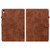 iPad 10th Gen 10.9 2022 Tiger Pattern Flip Leather Tablet Case - Brown