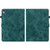 iPad 10th Gen 10.9 2022 Tiger Pattern Flip Leather Tablet Case - Dark Green