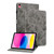 iPad 10th Gen 10.9 2022 Tiger Pattern Flip Leather Tablet Case - Grey