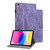 iPad 10th Gen 10.9 2022 Tiger Pattern Flip Leather Tablet Case - Purple