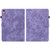iPad 10th Gen 10.9 2022 Tiger Pattern Flip Leather Tablet Case - Purple