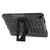 iPad 10th Gen 10.9 2022 Tire Texture TPU + PC Tablet Case with Holder - Black