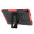 iPad 10th Gen 10.9 2022 Tire Texture TPU + PC Tablet Case with Holder - Red