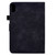 iPad 10th Gen 10.9 2022 Tower Embossed Leather Smart Tablet Case - Black