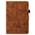 iPad 10th Gen 10.9 2022 Tower Embossed Leather Smart Tablet Case - Brown