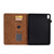 iPad 10th Gen 10.9 2022 Tower Embossed Leather Smart Tablet Case - Brown