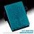 iPad 10th Gen 10.9 2022 Tree & Deer Embossed Leather Tablet Case - Blue