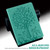 iPad 10th Gen 10.9 2022 Tree & Deer Embossed Leather Tablet Case - Green