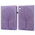 iPad 10th Gen 10.9 2022 Tree & Deer Embossed Leather Tablet Case - Purple