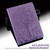 iPad 10th Gen 10.9 2022 Tree & Deer Embossed Leather Tablet Case - Purple