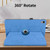 iPad 10th Gen 10.9 2022 Tree Life Embossed Rotation Leather Smart Tablet Case - Blue