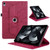 iPad 10th Gen 10.9 2022 Tree Life Embossed Rotation Leather Smart Tablet Case - Red