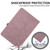 iPad 10th Gen 10.9 2022 Tree Life Embossed Rotation Leather Smart Tablet Case - Rose Gold