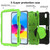 iPad 10th Gen 10.9 2022 Two-Color Robot Shockproof Silicone + PC Protective Tablet Case - Black + Yellow Green