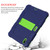 iPad 10th Gen 10.9 2022 Two-Color Robot Shockproof Silicone + PC Protective Tablet Case - Navy Blue + Yellow Green