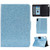 iPad 10th Gen 10.9 2022 Varnish Glitter Powder Smart Leather Tablet Case - Blue