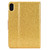 iPad 10th Gen 10.9 2022 Varnish Glitter Powder Smart Leather Tablet Case - Yellow