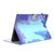iPad 10th Gen 10.9 2022 Watercolor Pattern Flip Leather Tablet Case - Winter Snow