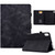 Peony Butterfly Embossed Leather Smart Tablet Case iPad 10th Gen 10.9 2022 - Black