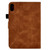 Peony Butterfly Embossed Leather Smart Tablet Case iPad 10th Gen 10.9 2022 - Brown