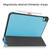 Solid Color Custer Texture Leather Tablet Case iPad 10th Gen 10.9 2022 - Sky Blue