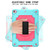 360 Degree Rotation Turntable Contrast Color Robot Shockproof Silicone + PC Protective Case with Holder iPad 10.2 / 10.2 - 2020 / Pro 10.5 - Mint Green + Rose Red