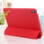 3-fold Horizontal Flip Smart Leather Case with Sleep / Wake-up Function & Holder iPad Air 2022 / 2020 10.9 - Red