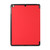 3-folding Skin Texture Horizontal Flip TPU + PU Leather Case with Holder iPad 9.7 - 2018 / 9.7 - 2017 / air / air2 - Red