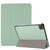 3-folding Skin Texture Horizontal Flip TPU + PU Leather Case with Holder iPad Air 2022 / 2020 10.9 - Mint Green