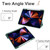 Acrylic 3-folding Smart Leather Tablet Case iPad Air 2022 / 2020 / Pro 11 2021 / 2020 / 2018 - Dark Green