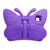 Butterfly Bracket Style EVA Children Shockproof Protective Case iPad Air 2022 / 2020 10.9 - Purple