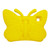 Butterfly Bracket Style EVA Children Shockproof Protective Case iPad Air 2022 / 2020 10.9 - Yellow