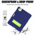 Contrast Color Robot Shockproof Silicon + PC Protective Case with Holder & Pen Slot iPad Air 2022 / 2020 10.9 - Navy Blue+Yellow Green - Navy Blue+Yellow Green
