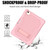 Contrast Color Robot Shockproof Silicon + PC Protective Case with Holder & Pen Slot iPad Air 2022 / 2020 10.9 - Rose Gold