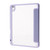 Deformation Transparent Acrylic Horizontal Flip PU Leather Case with Multi-folding Holder & Sleep / Wake-up Function & Pen Slot iPad Air 2022 / 2020 10.9 - Lavender Grey