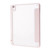 Deformation Transparent Acrylic Horizontal Flip PU Leather Case with Multi-folding Holder & Sleep / Wake-up Function & Pen Slot iPad Air 2022 / 2020 10.9 - Rose Gold