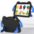 iPad 10th Gen 10.9 2022 Ice Baby EVA Shockproof Hard PC Tablet Case - Black+Blue