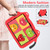 iPad 10th Gen 10.9 2022 Ice Baby EVA Shockproof Hard PC Tablet Case - Red+Black
