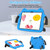 iPad 10th Gen 10.9 2022 Ice Baby EVA Shockproof Hard PC Tablet Case - Sky Blue+Black