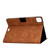 iPad Air 2020 10.9 Cowhide Texture Horizontal Flip Leather Case with Holder & Card Slots & Sleep / Wake-up - Brown