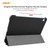 iPad Air 2022 / 2020 10.9 / iPad Pro 11 2018 ENKAY ENK-8013 PU Leather + Plastic Smart Case with Three-folding Holder - Black