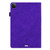 iPad Air 2022 / 2020 10.9 Calf Texture Embossed Horizontal Flip Leather Case with Holder & Card Slots & Photo Frame - Purple