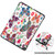 iPad Air 2022 / 2020 10.9 Colored Drawing Horizontal Flip Leather Case with Three-folding Holder & Sleep / Wake-up Function - Colorful Butterfly