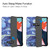 iPad Air 2022 / 2020 10.9 Colored Drawing Horizontal Flip Leather Case with Three-folding Holder & Sleep / Wake-up Function - Starry Sky
