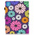 iPad Air 2022 / 2020 10.9 Colored Drawing Pattern Horizontal Flip PU Leather Case with Holder & Card Slot & Anti-skid Strip - Daisy