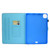 iPad Air 2022 / 2020 10.9 Colored Drawing Stitching Horizontal Flip Leather Case with Holder & Card Slots & Sleep / Wake-up function - Blue Sky Starfish