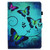 iPad Air 2022 / 2020 10.9 Colored Drawing Stitching Horizontal Flip Leather Case with Holder & Card Slots & Sleep / Wake-up function - Green Butterflies
