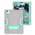 iPad Air 2022 / 2020 10.9 Contrast Color Robot Shockproof Silicon + PC Protective Case with Holder & Pen Slot - Grey + Mint Green